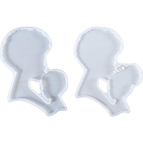 Coaster Epoxy Resin Mold Cup Mat Placemat Casting Silicone Mould DIY Crafts Mold T84A