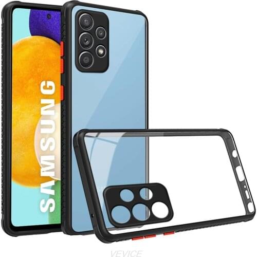 Shockproof Protective Case For Samsung Galaxy A52 A72 A32 A42 A12 5G 4G Clear Back Cover For Galaxy A02S A21S A71 A51 A41 Case