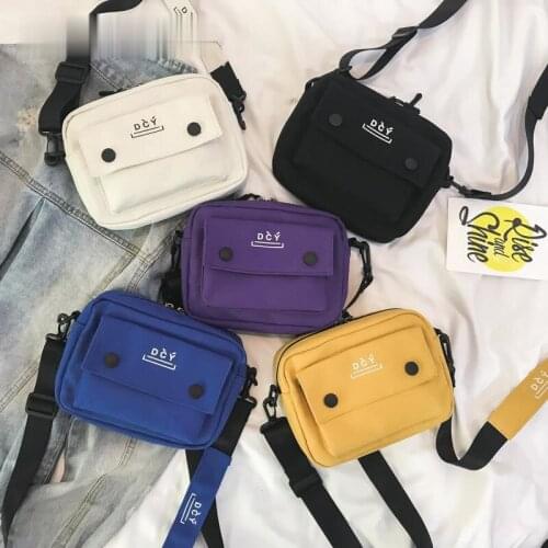 Handbags Women Crossbody Bags 2021 Brand New Fashion Letters Canvas Hot Female Fashion Casual Shoulder Bags Messenger Bags