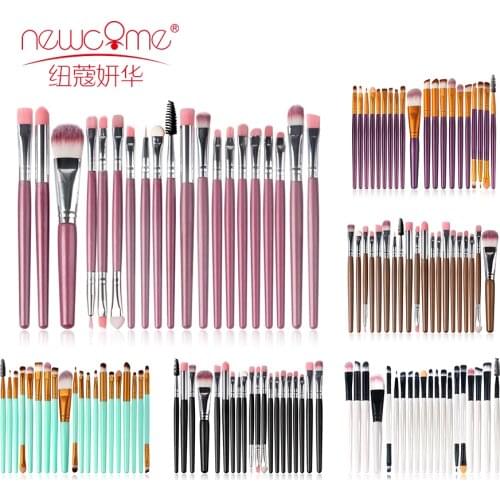 5/7/20Pcs Makeup Brushes Set Cosmetict Makeup For Face Professional Plastic Handle Synthetic Hair Brushes Multi-Function Makeu