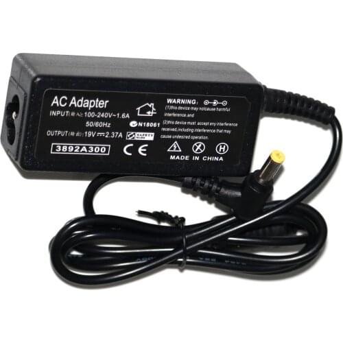 19V 2.37A Laptop Power Adapter Charger compatible AOD150 AOD250 AOD255 AOD255E AOD257 AOD260 AOD270 AO521 AO522 AO531h AO5070