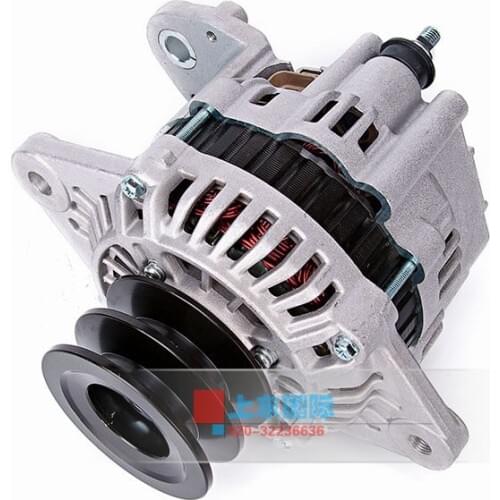 Free shipping kobelco sk350-6 Kato HD820 generator 6D34T engine motor 24V 40A excavator accessories digger parts