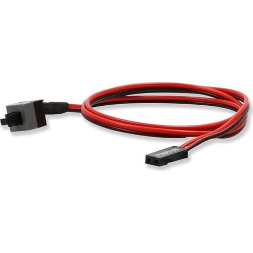 Hot 10 Pcs 2 Pin SW PC Power Cable on/off Push Button ATX Computer Switch Wire 50cm NK-Shopping