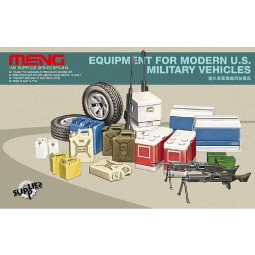 Meng Model 1/35 SPS-014 Equipment for Modern U.S. Military Vehicles Model kit