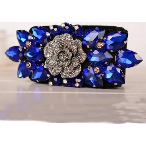 2020 New Handmade Quality Elegance Glass Crystal Decorative Ms. Luxury Girdle,women Belt female belts