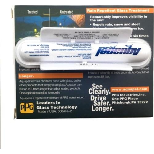 Genuine Aquapel Invisible Wipers Car/Indoor Window/Glasses Brush Car Windshield Glass Water Rain Repellent Wipers Repels Wiper