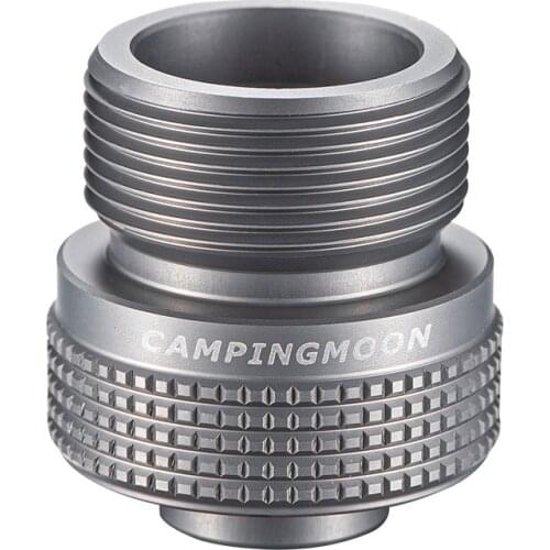 Outdoor Camping Gas Stove Adapter Propane Furnace Connector Aluminum Alloy Flat Tank Gas Bottle Adaptor with Valve Tube