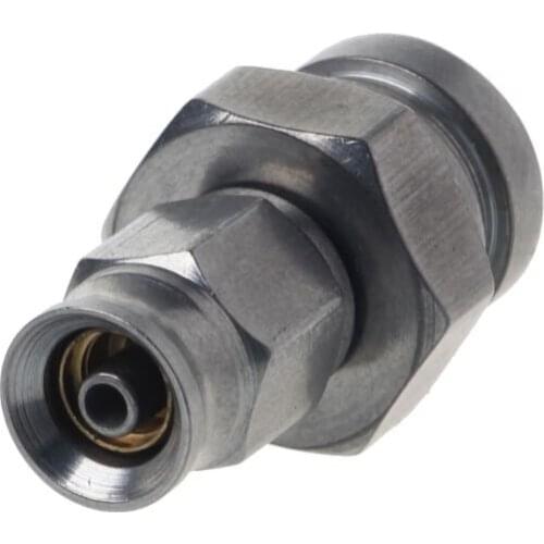 AN -3 Hose to M10x1.0 Concave Female Straight Locator Hose Fitting With Circlip Groove