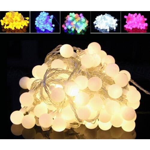 60M 600 LEDs 110V 220V waterproof IP65 Outdoor Multicolor LED String Lights Christmas Lights Holiday Wedding Party Decotation
