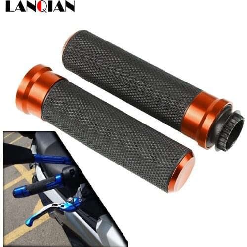 Motorcycle Accessory Poignee Moto Aluminum Hand Grip Aluminum Plastic For bmw r1100s msx125 honda cr 125 honda dio 34 mt07 2019