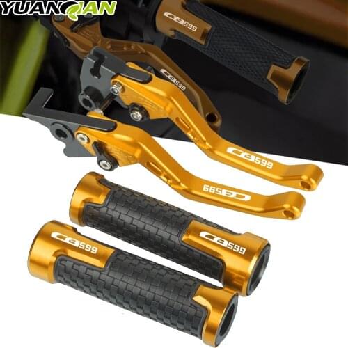Motorcycle accessories Brake Clutch Levers Handlebar Grip Handle Hand Grips for HONDA CB599 CB 599 HORNET 1998-2006 2005 2004 03