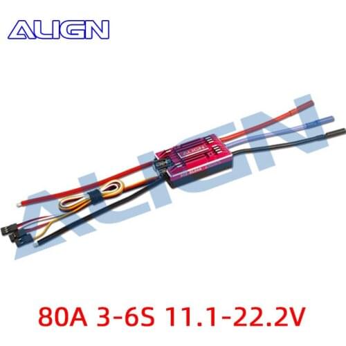 Align T-rex 500x Helicopter Parts RCE-BL80A Brushless ESC HES08003 Spare parts T-REX 500X/500L/500PRO DFC RC Helicopter