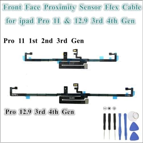 1Pcs Front Face ID Proximity Sensor Light Motion Flex Cable Replacement Parts for iPad Pro 11 1st 2nd Gen 12.9 inch 3rd 4th Gen
