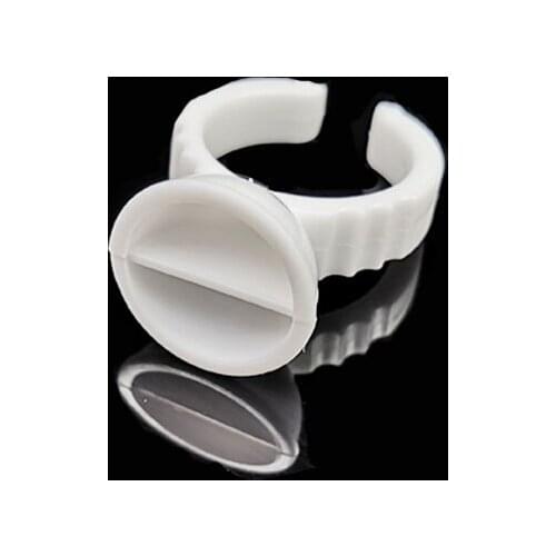 Disposable Glue Holder Ring Cups For Eyelashes Extension Tattoo Pigment Holder Pallet Adhesive Glue Holder Palette Container