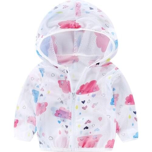 2020 Childrens Sunscreen Clothes Boys Sunscreen Clothes Babys Outdoor Sunscreen Coat