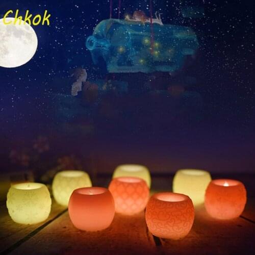 Christmas Creative Electronic Candle Light LED Flameless Candle Tea Light Easter Decoration Night Light Party Decoration Light