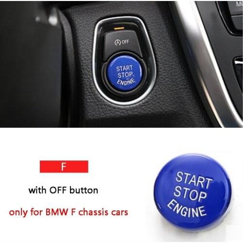Car Engine Start Stop Button Switch Cover For BMW F10 F11 F12 F15 F16 F20 F21 F22 F23 F25 F30 F31 F32 F34 F48 G30 G11 F Chassis