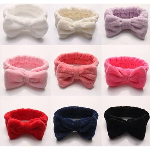 Soft Eyelash Extension Headband Makeup Washing Head Scarf Face Headband 9 Colors Lash Extension Headband High Quality