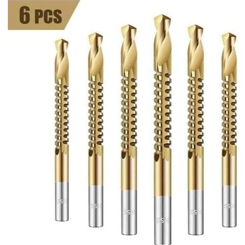 Saw Drill 6PCS Drill Bit Set saw woodworking drill bit serrated drill 3-8mm drill bit kit Woodworking Tools