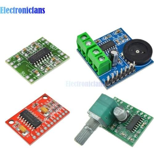 PAM8403 Digital Power Amplifier Board Miniature Class D Power Amplifier Board Module 2*3W high 2.5-5V USB Power Supply Efficient