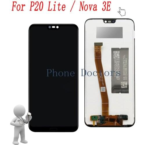 5.84'' Full LCD DIsplay + Touch Screen Digitizer Assembly For Huawei P20 lite ANE-LX3 / ANE-L23 / Nova 3E ANE-LX2 / ANE-L22