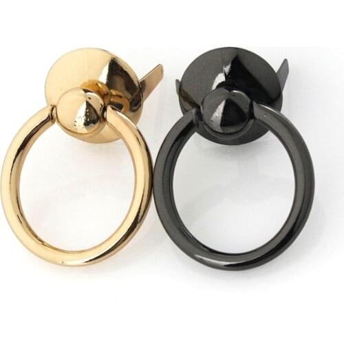 1pcs Zinc Alloy Hang Buckle Fashion Bag Side Ring Clasp for DIY Handbag Bag Purse Hardware Closure Bag Parts Accessories