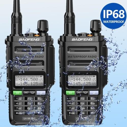 2PCS Original Baofeng UV-9R PRO Upgraded Dual Band Waterproof Walkie Talkie Communications Amateur Vhf Uhf CB UV-5R BF888S Radio