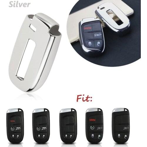 TPU Remote Smart Key Cover Fob Case Shell For Dodge Charger Durango for Jeep Grand Cherokee Car Key Accessories