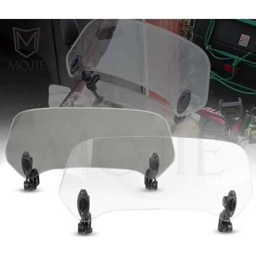 Motorcycle Windshield Extension Spoiler Windscreen Air Deflector For Aprilia RSV 1000 Mille 4V R RS4 125 ATLANTIC 500 460