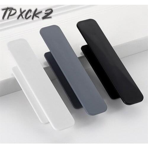 2Pcs Paste Multi-purpose Handle Home Rectangular Handle Glass Door And Window Sliding Door Push-pull Auxiliary Door Handle