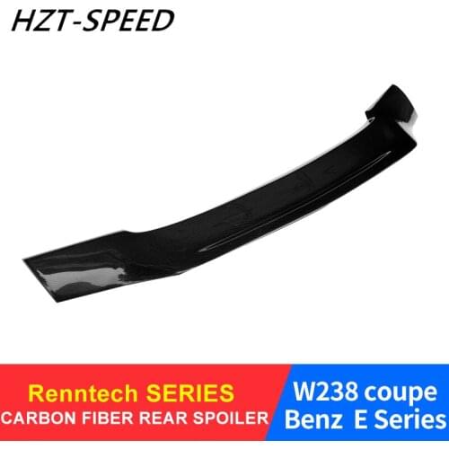 2017 - 2018 For BENZ E Series W238 Coupe Carbon Fiber Material Spoiler Modify Renntech E63 Style Rear Spoilers