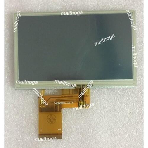 4.3 inch TFT LCD Display Common Screen with Touch Panel GL04303600-40 GL043056B0-40 ZNL043T702-P40 480(RGB)*272