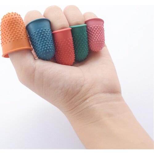 5Pcs Finger Guard Protector Food Knife Cut Vegetable Palm Rest Finger Protector Kitchen Tools Finger Tip Needlework Craft
