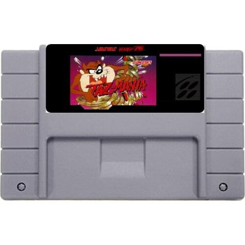 Big Sale 16 Bit 46 Pin Super Game Card - TAZ MANIA