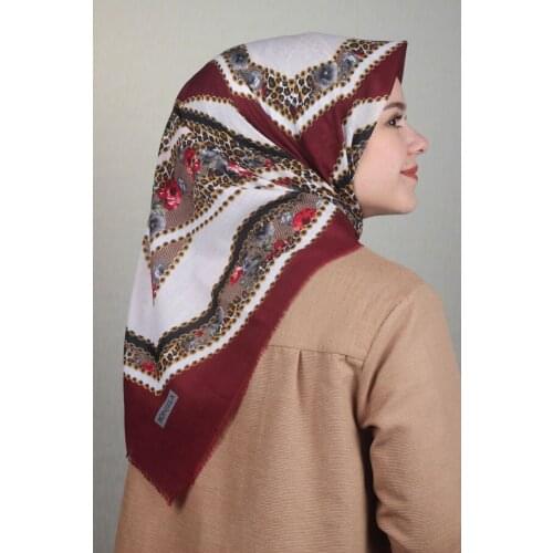 BONJELA PATTERNED COTON SCARF-DESEN-64-RENK-11