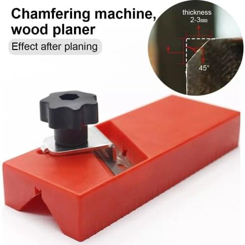 Quick Edge Trimming Chamfer Plastic Plasterboard Gypsum Board Drywall Edge Fixture Router Bit Sets Planing Tool Wood Planer