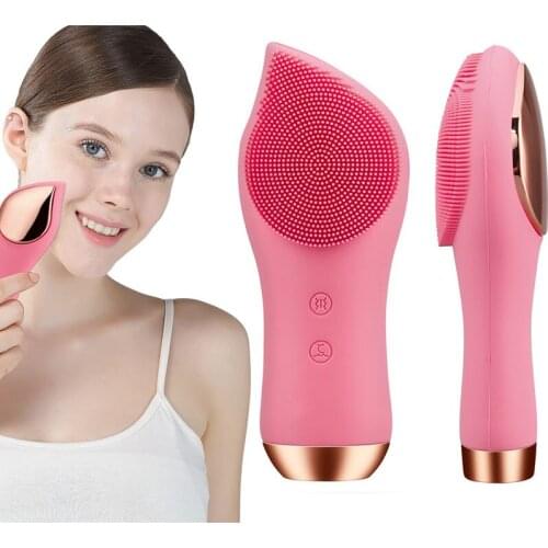 CkeyiN Electric Facial Brush Deep Cleanser Ultrasonic Vibration Brush Sonic Washing Massage Blackhead Remover Facial BeautyTools