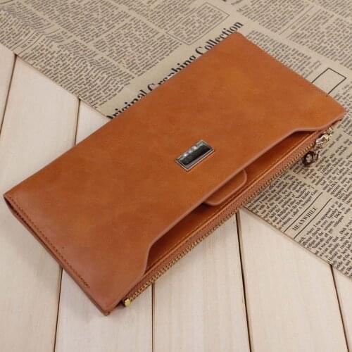 Hot Sale PU Leather Women Wallet 5 Colors Zipper Multifunction Long Wallets Ladies Clutch Handbag Cheap Coin Purse Card Holder