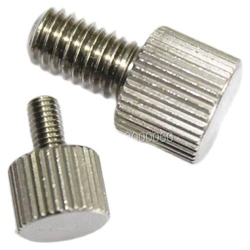 M2 M2.5 M3 M4 M5 M6 Stainless Steel Small Knurled Head Adjusting Thumb Screw 50pcs/lot