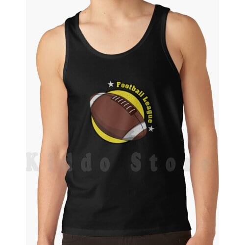 Football League Tank Tops Vest Sleeveless Football Sports Sport Ball Ballsport Game Matchfield Football Field