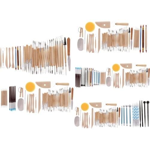 Multi Ceramic Clay Tools Set Modeling Pottery Sculpting Tools Kits for Beginners Professionals Kids Ceramics Classes