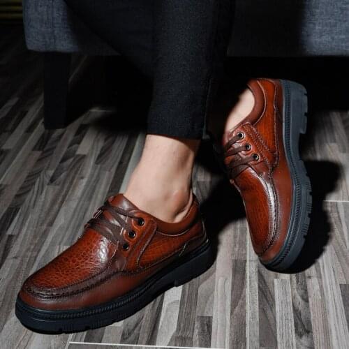 Men Genuine Leather ShoesMen Dress Shoes Business Male Leather Shoes Men Office Work Shoes Men Formal Shoes