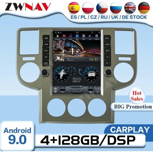 Tesla Screen Android 9.0 Video Player For NISSAN X-Trail T30 2002 2003 2004 2005 2006-2008 Radio Receiver Audio Stereo Head Unit