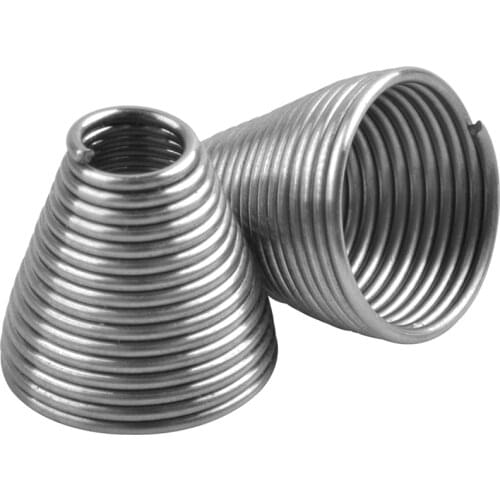 10pcs 3.1g/3.8g Stainless Steel Bait Springs For Saltwater Freshwater Fishing Lure Reusable Bait Cage Fishing Tackle