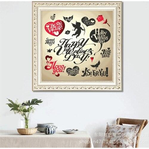 5D DIY Diamond Painting Love Letters Rhinestones Pictures Diamond Embroidery Sale Landscape Diamond desert