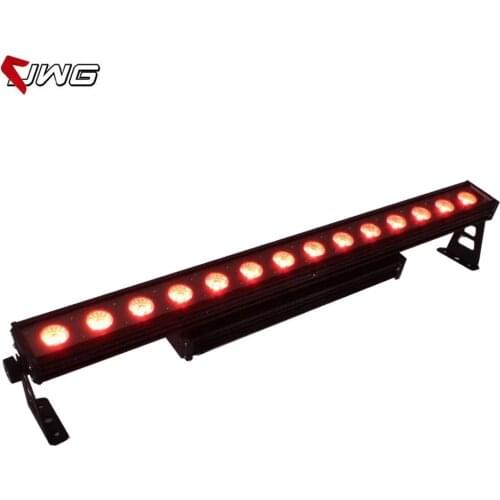 Free Shipping 14x30w RGB DMX Double Layer Led Bar Led Wall Washer Waterproof IP65 Projector LED Wallwasher Landscape