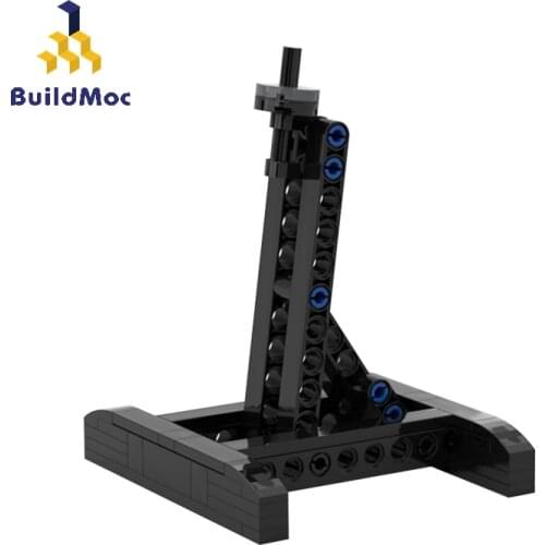 BuildMoc Star Plan TIE Interceptor Display StandTIE Building Blocks MOC Space Architecture Model Bricks Toys For Children Gifts