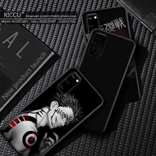 Jujutsu Kaisen Satoru Gojo anime Phone Case for Samsung S20 plus Ultra S6 S7 edge S8 S9 plus S10 5G