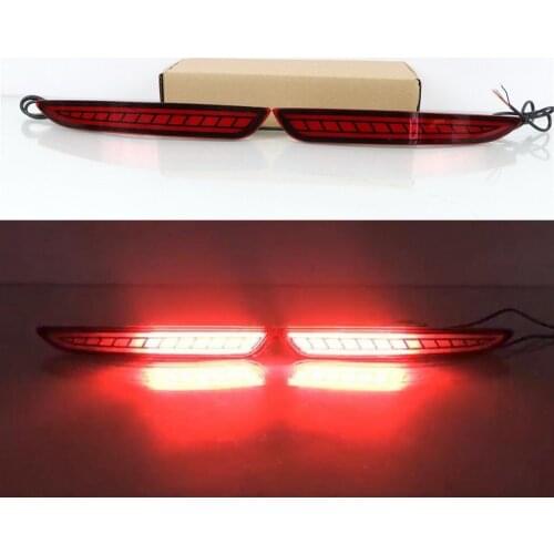 July King LED Brake Lights Case for Mazda M3 Sedan Axela 2019+, LED Brake Light + Night Running Light + Streamer Turn Signals