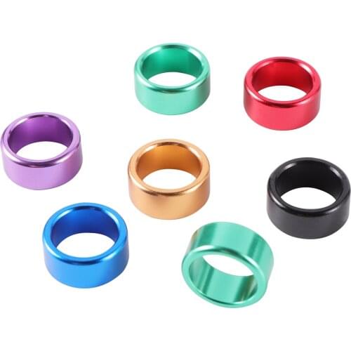 6 Colors Birds Feet Rings Inner Diameter 8mm/10mm Width 6mm Bird Ring Pigeon Dove Quail Foot Ring Farm Animal Carrier 360pcs